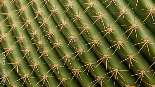 Cactus texture background banner or header