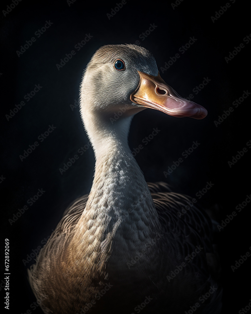 A close up photo of a duckling in a farm A close up photo of a duckling in a farm