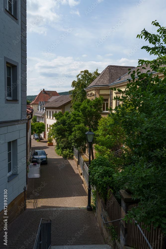 Korbmacherstadt Lichtenfels mit seiner historischen Altstadt, Landkreis Lichtenfels, Oberfranken, Franken, Bayern, Deutschland