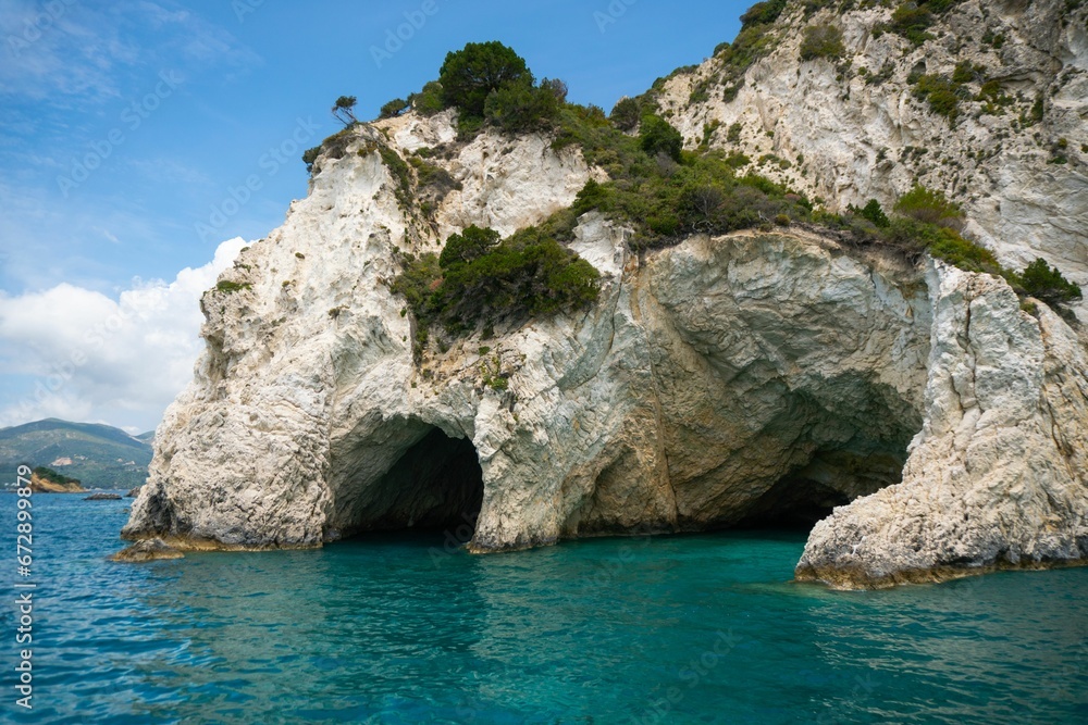 Keri Caves in the Laconia region of Greece