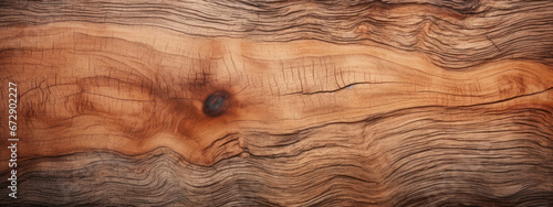 Canvastavla Sliced baobab tree trunk. Close-up wood texture.