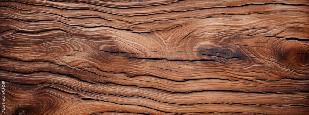 Close-up of circular wood pattern with rich details. - obrazy, fototapety, plakaty 