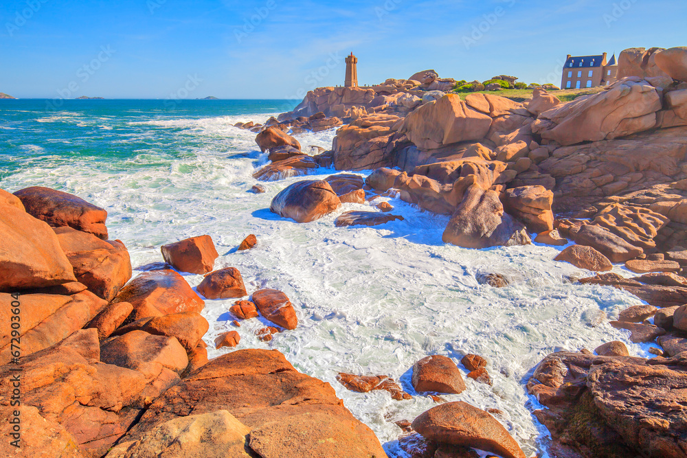 La côte de Granit Rose à Ploumanac'h