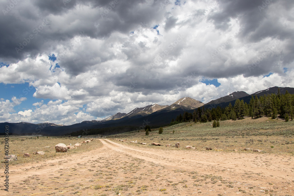Fototapeta premium road in the mountains