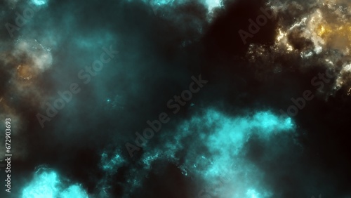 Wallpaper Mural Night sky with clouds/nebula Torontodigital.ca