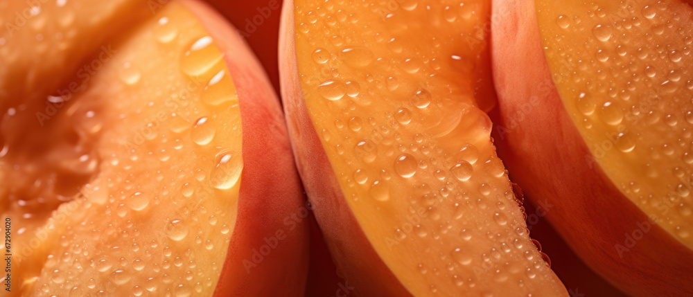 Cluster of ripe apricots with water droplets. Cluster of ripe apricots with water droplets.