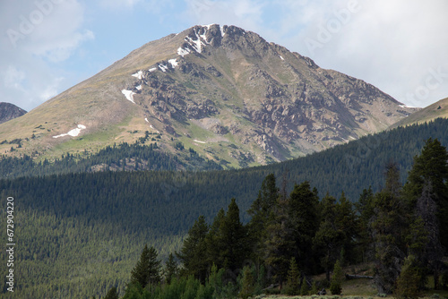 Mountain peak in Colorado