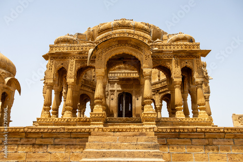 Bada Bagh  near Jaisalmer in Rajasthan  India. The golden city of the Thar desert