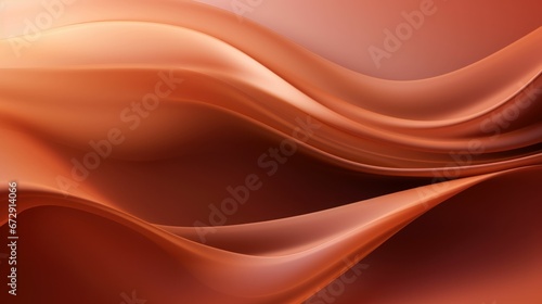 Simple mystic bronze color wavy abstract background 