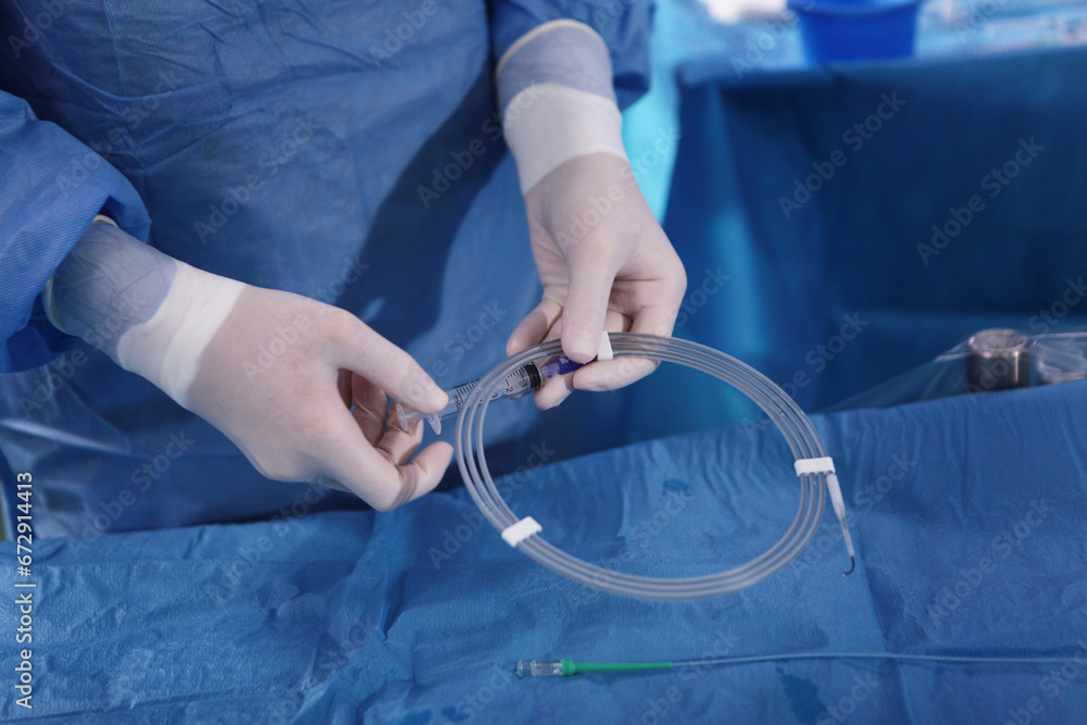 Surgery on blood vessels. Endovascular surgery. Surgical interventions on blood vessels