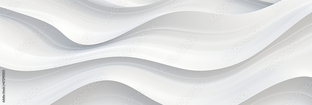 Elegant White Wave Texture
