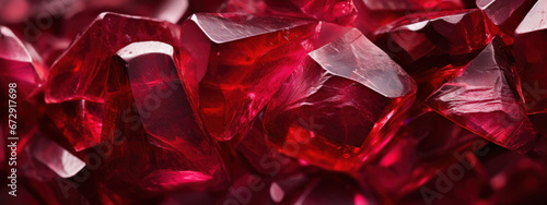 Macro ruby texture.