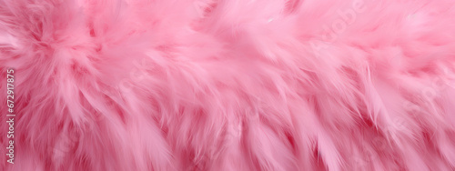 Elegant pink fur background.