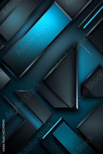 Black blue neutral carbon abstract background modern minimalist for presentation design.