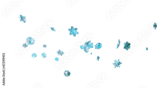 Falling Snowflakes
