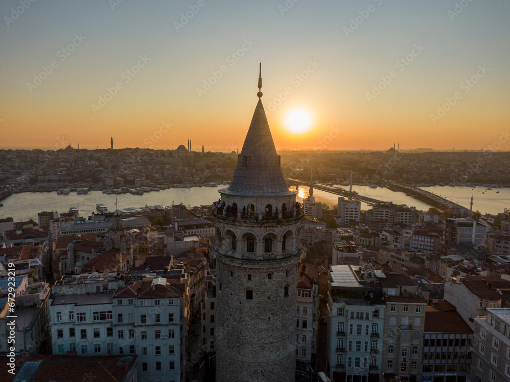 The Tower Of Galata, istanbul Turkey