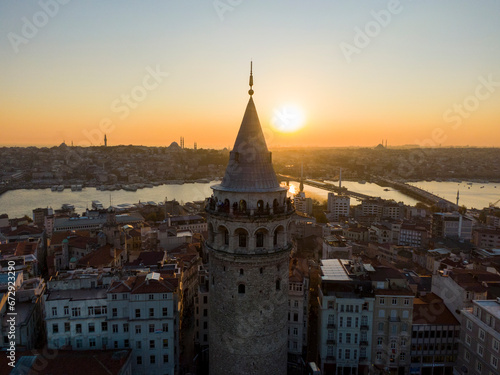 The Tower Of Galata  istanbul Turkey