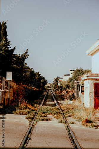 railway in the mountains