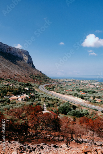 view from the top of the mountain
