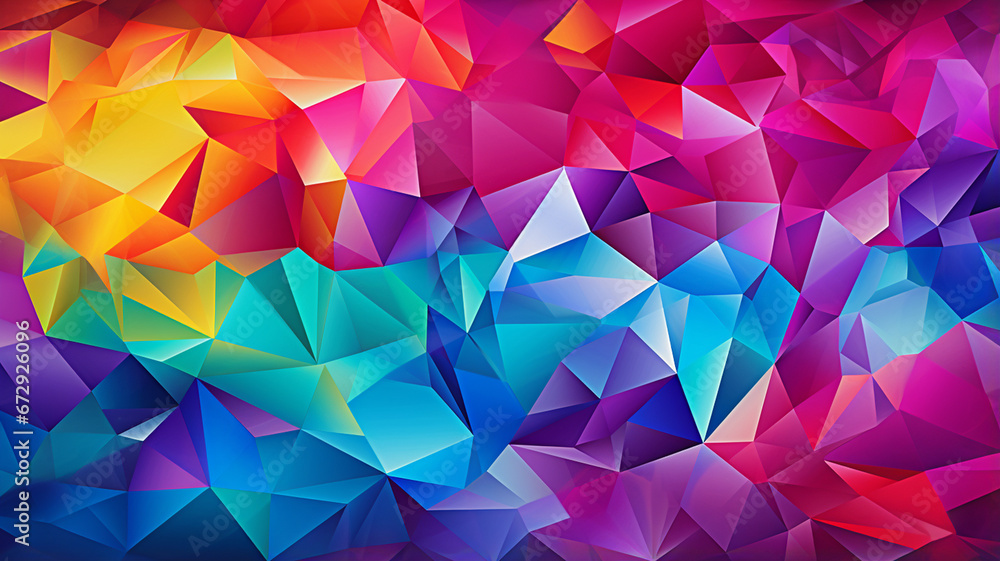 colorful abstract geometric triangle background colorful abstract geometric triangle background