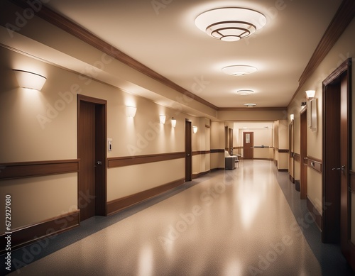 corridor in hotel