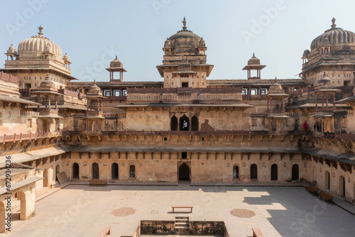 monument in orchha, india