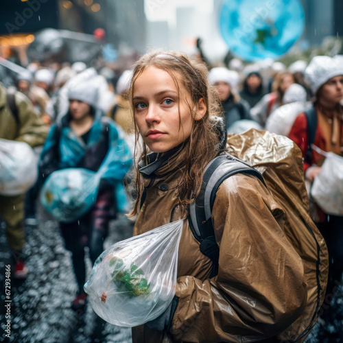 Climate Protest in Action