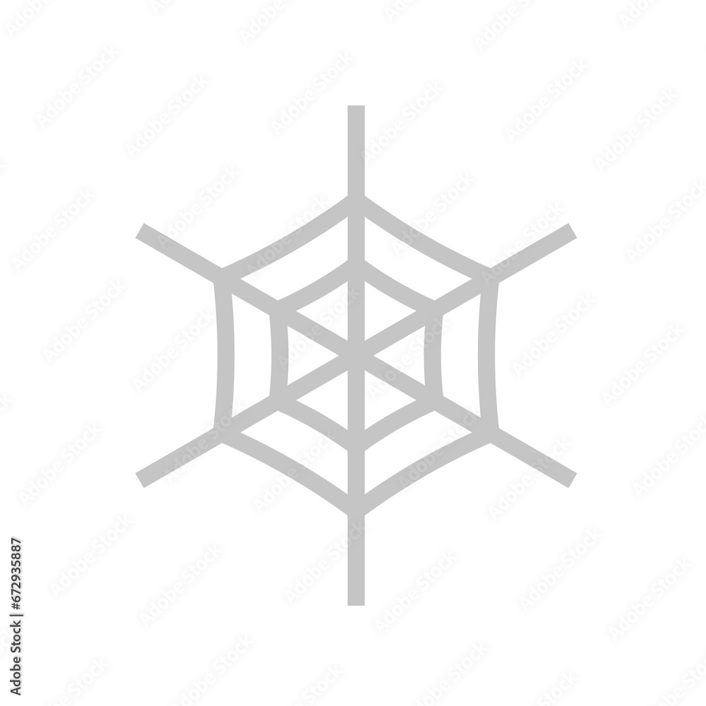 Spider web icon. Web Halloween and spider attribute. The cobweb is a symbol of time or horror films. Spider web icon. Web Halloween and spider attribute. The cobweb is a symbol of time or horror films.