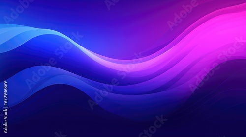 Vibrant electric blue and deep midnight blue blend in a smooth gradient, creating a visually appealing color spectrum. This abstract background, with its artistic digital illustration