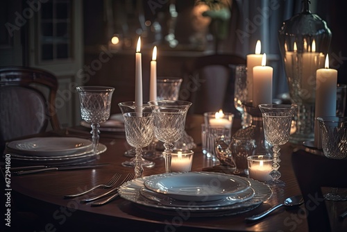 romantic dinner set