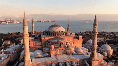 Tableau sur toile Hagia Sophia Grand Mosque (Ayasofya Camii), Istanbul, Turkey