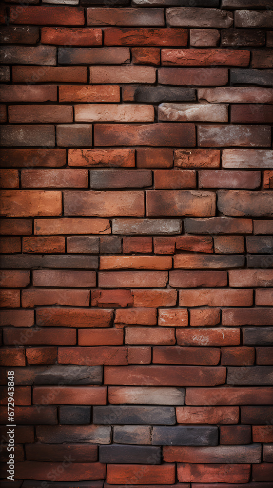 Red brick wall. Textured background. Red brick wall. Textured background.