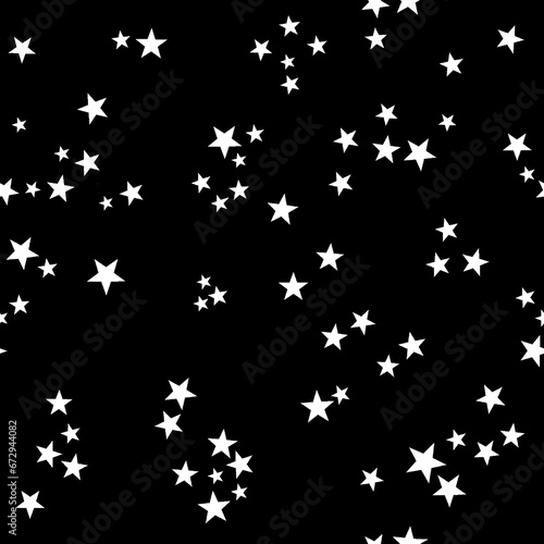 stars on black