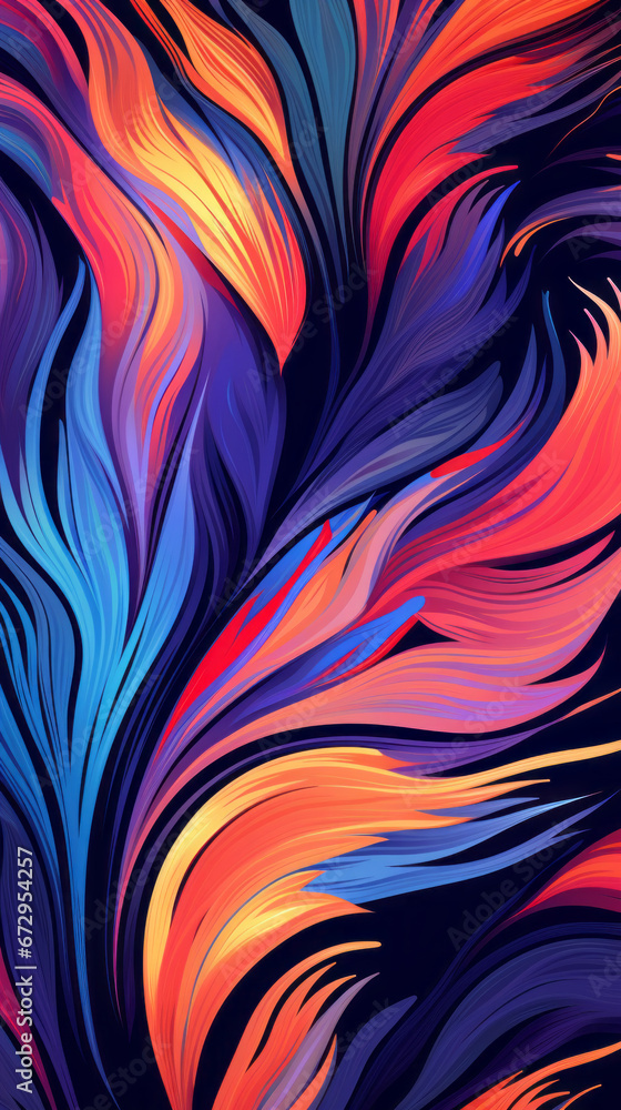 luxury Colorful modern hand drawn trendy abstract pattern luxury Colorful modern hand drawn trendy abstract pattern