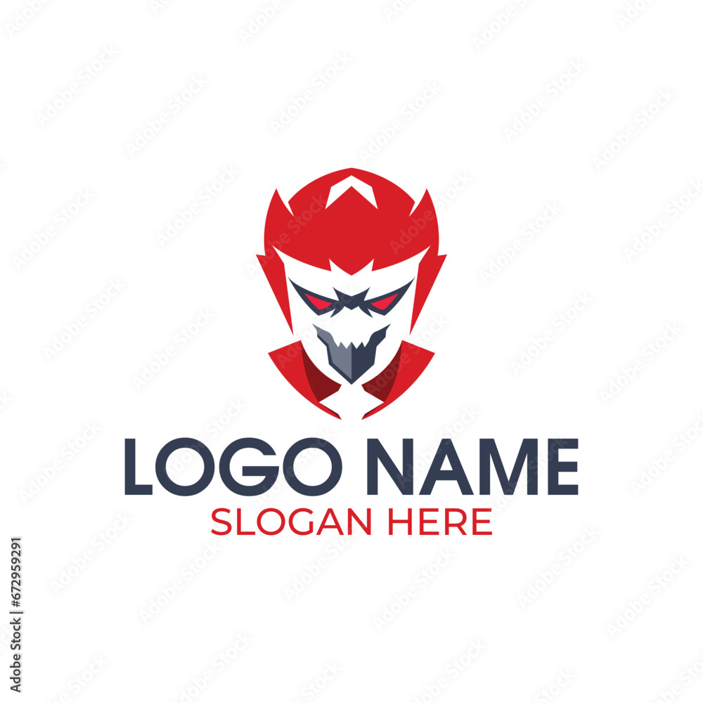 gaming evil logo design