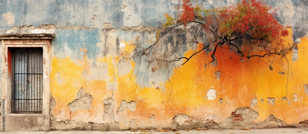 Antiqua Guatemala s vibrant ancient wall