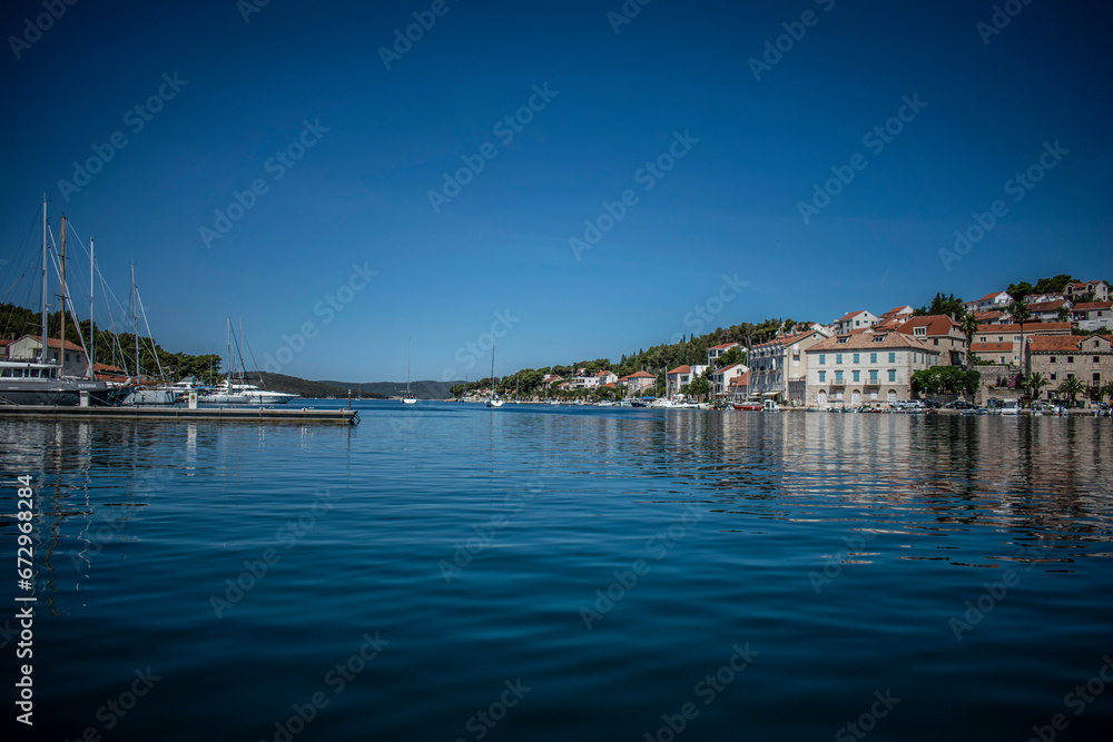 Croatian town by the water