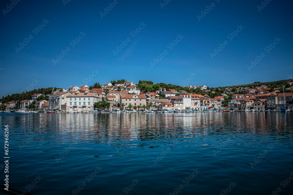 Croatian town by the water