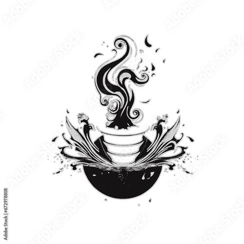 Dungeons and Dragons Potions Icon - Fantasy, Adventure, Exciting, Mystical - Generative AI Art Image - SVG