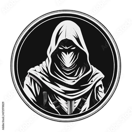 Dungeons and Dragons Rogue Icon - Fantasy, Adventure, Exciting, Mystical - Generative AI Art Image - SVG