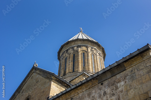 Wallpaper Mural Georgian Orthodox Sioni Cathedral of the Dormition (or "Tbilisi Sioni"). Sioni Cathedral bears the name of Mount Zion at Jerusalem. TBILISI, GEORGIA. Torontodigital.ca