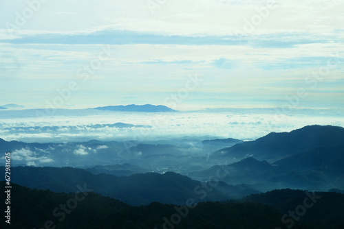 Genting Highlands is a hill station and a city located on the peak of Mount Ulu Kali in the Titiwangsa Mountains, central Peninsular Malaysia photo