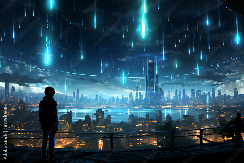 The concept and literature that create a virtual world characterized by network connections and advanced technology emphasize ethics in the cyber society as the core of the narrative. It is a serious The concept and literature that create a virtual world characterized by network connections and advanced technology emphasize ethics in the cyber society as the core of the narrative. It is a serious