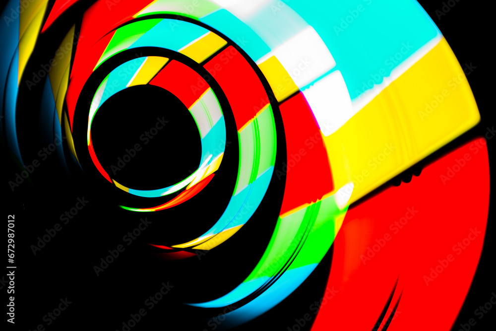 Fototapeta premium abstract colorful light painting background
