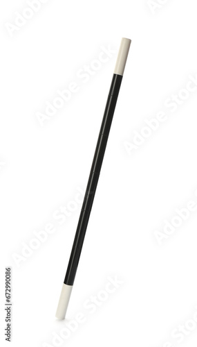 Wallpaper Mural Beautiful black magic wand isolated on white Torontodigital.ca
