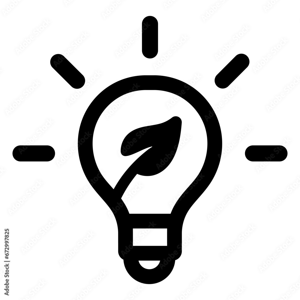 Obraz premium bulb leaf