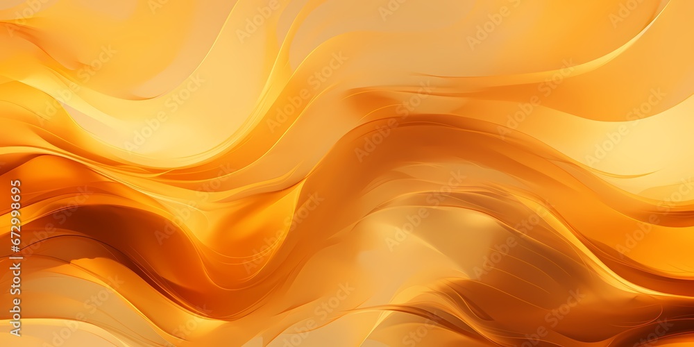 Gold fluid smoke abstract web background - generative ai Gold fluid smoke abstract web background - generative ai