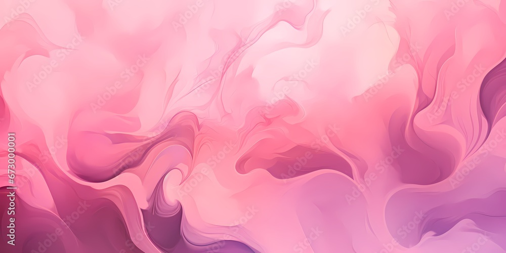 Pink fluid smoke abstract web background - generative ai Pink fluid smoke abstract web background - generative ai