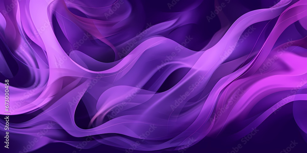 Purple fluid smoke abstract web background - generative ai Purple fluid smoke abstract web background - generative ai