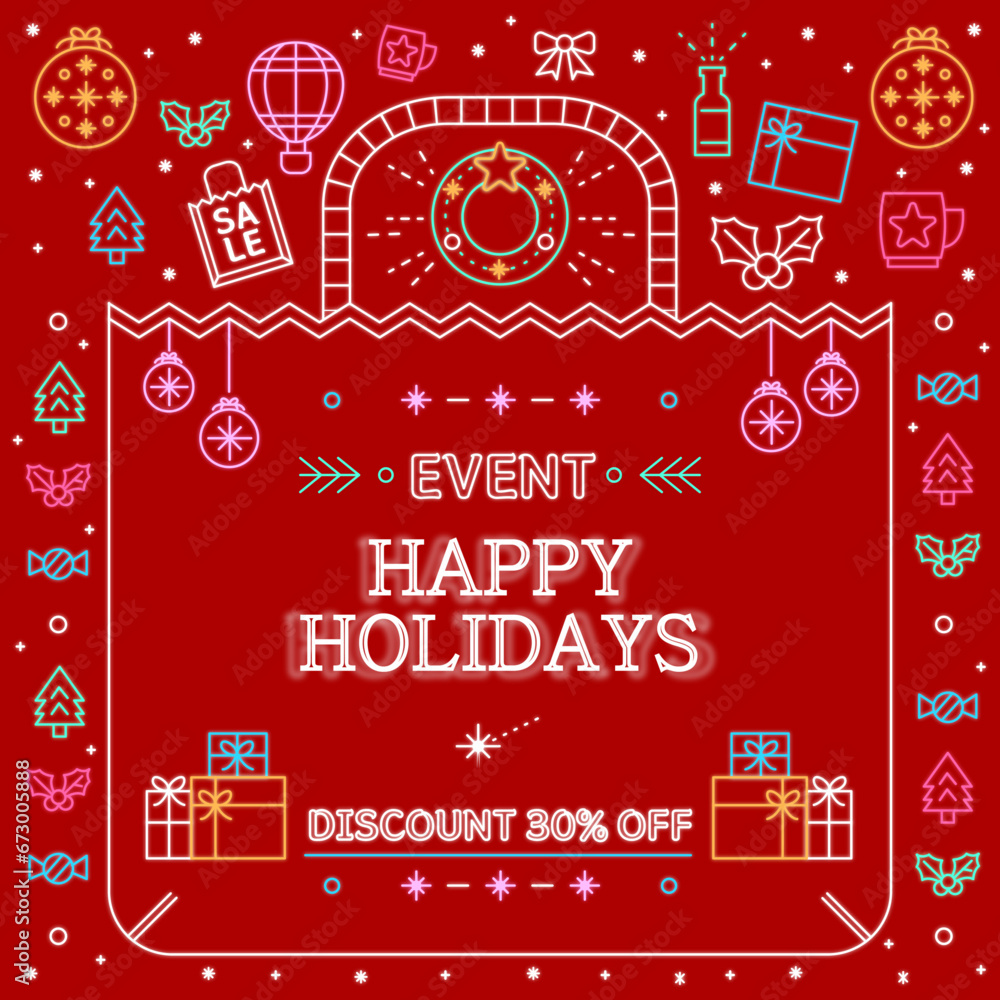 Christmas Black Friday Santa Discount
Sale, Happy New Year Christmas Black Friday Santa Discount
Sale, Happy New Year